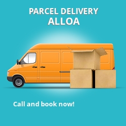 FK10 cheap parcel delivery services in Alloa