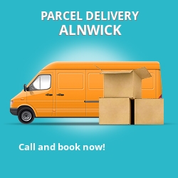 NE66 cheap parcel delivery services in Alnwick