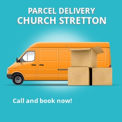 SY1 cheap parcel delivery services in Church Stretton