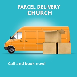 BB5 cheap parcel delivery services in Church