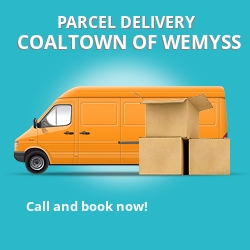 KY1 cheap parcel delivery services in Coaltown of Wemyss