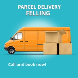 NE10 cheap parcel delivery services in Felling