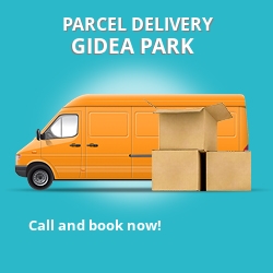 RM2 cheap parcel delivery services in Gidea Park