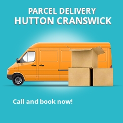 YO25 cheap parcel delivery services in Hutton Cranswick