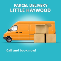 ST18 cheap parcel delivery services in Little Haywood