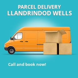 LD1 cheap parcel delivery services in Llandrindod Wells