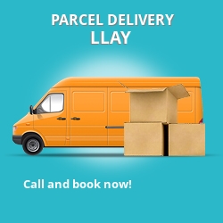 LL12 cheap parcel delivery services in Llay