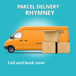 NP22 cheap parcel delivery services in Rhymney