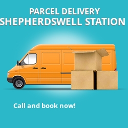 CT15 cheap parcel delivery services in Shepherdswell Station