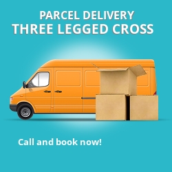 BH21 cheap parcel delivery services in Three Legged Cross