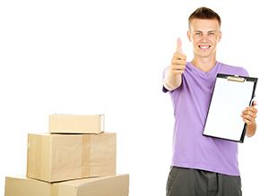 business delivery services in Lyminge