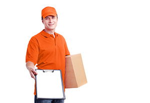 South Normanton package delivery companies DE55 dhl