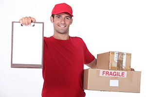 LE16 parcel delivery prices Market Harborough